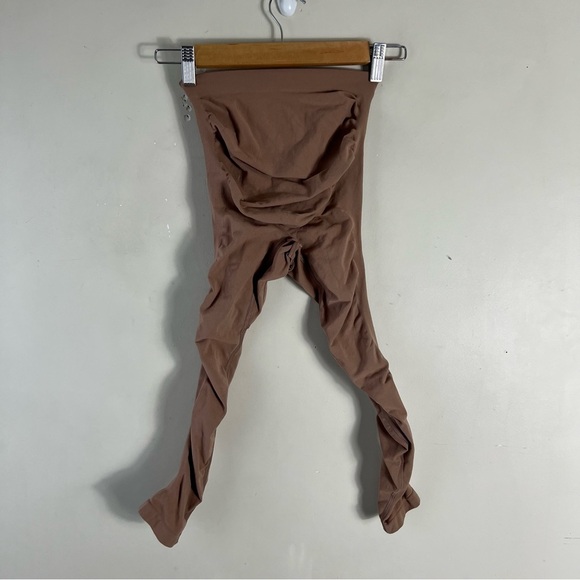 SKIMS Maternity Solution Wear Tight Below the Knee Size L/XL SH-LEG-0149 Ochre - Picture 3 of 8